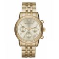 Michael Kors Ritz Gold Steel gold dial 38mm Women's watch MK5676