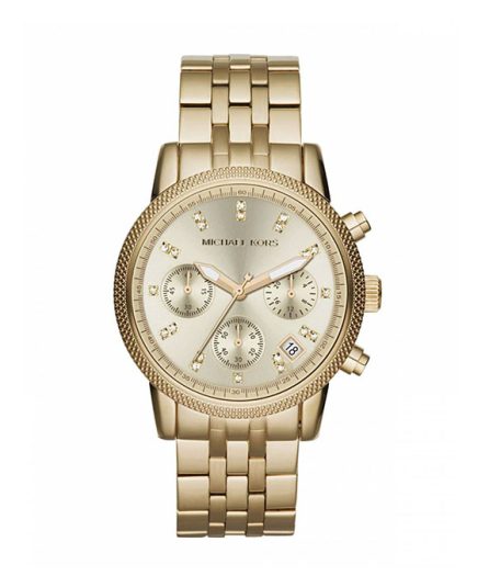 Michael Kors Ritz Gold Steel gold dial 38mm Women's watch MK5676