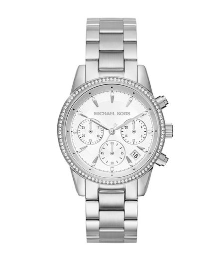 Michael Kors Ritz Silver Steel silver dial 38mm Women's watch MK6428