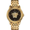 Versace Palazzo Empire Gold Steel Black Dial 45mm Men's Watch VERD00818