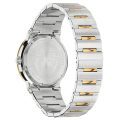 Versace Greca Logo Silver/Gold Steel White Dial 42mm Men's Watch VEVH00620