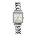 Guess Vanity Silver Steel Silver Dial 28mm W1030L1