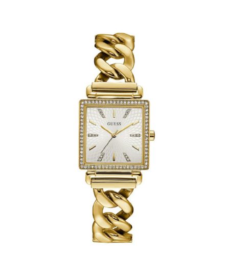 Guess Vanity Gold Steel Gold Dial 28mm Women's Watch W1030L2