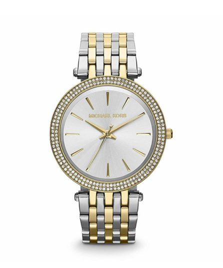 Michael Kors Darci Silver/Gold Steel silver dial 39mm Women's watch MK3215